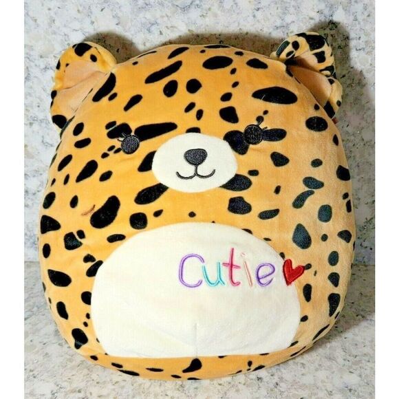 Squishmallows‎ Lexi The Cheetah Cutie 2020 Valentine’s Day Edition 12 Inch - Picture 1 of 6